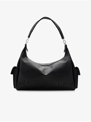 Desigual Half Logo 24 Brasilia Black Women's Handbag - Women