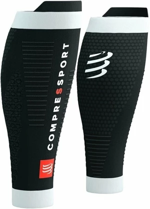 Compressport R2 3.0 Black/White T2 Huse pentru viței pentru alergători