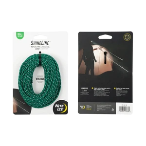 Reflexný Cord ShineLine Nite Ize® (Farba: Reflexná - Moss)