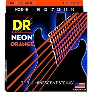DR Strings NOE-10 Neon Saiten für E-Gitarre
