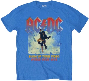 AC/DC Tričko Blow Up Your Video Mid Blue XL