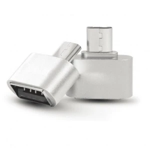 Redukcia WG Micro USB na USB s OTG, strieborná