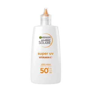 Garnier Ochranný fluid proti tmavým skvrnám s vitamínem C SPF 50+ Ambre Solaire (Super UV Fluid) 40 ml