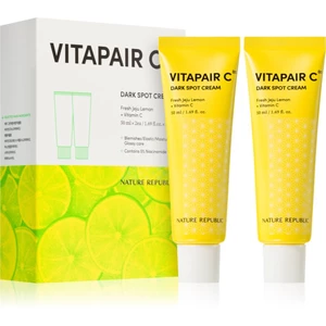 NATURE REPUBLIC Vitapair C Dark Spot Cream rozjasňující gel krém pro pleť s hyperpigmentací 2x50 ml