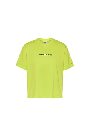 Tommy Jeans T-Shirt - TJW LINEAR LOGO TEE yellow