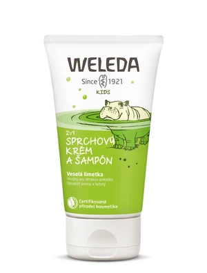 Weleda 2v1 Veselá limetka sprchový krém a šampon 150 ml