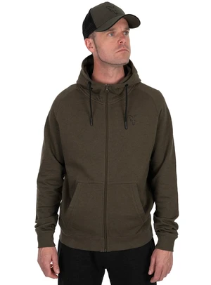 Fox mikina collection lightweight hoodie green black - s