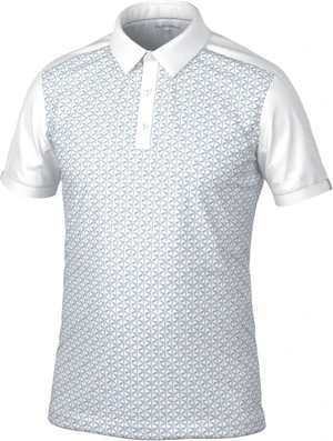 Galvin Green Mio Mens Polo Shirt Grey/White M Polo košeľa