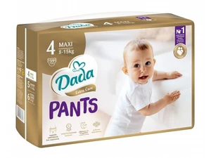 Dada Pants Extra Care 4 Maxi 8-15 kg 39 ks,DADA Extra Care Pants Nohavičky plienkové jednorazové 4 Maxi (8-15 kg) 39 ks