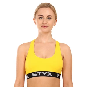 Women's bra Styx sport yellow