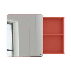 Czerwona wisząca/z lustrem szafka łazienkowa 80x58 cm Color Bath – Tom Tailor