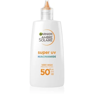 Garnier Ambre Solaire Super UV ultraľahký ochranný fluid proti nedokonalostiam pleti SPF 50+ 40 ml