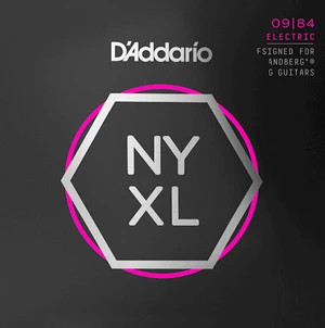 D'Addario NYXL0984SB Set de corzi pentru chitară electrică