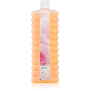 Avon Senses L'amour Sunrise pena do kúpeľa s vôňou ruží 1000 ml