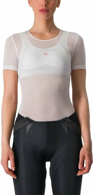 Castelli Pro Mesh W Short Sleeve Camiseta sin mangas-Ropa interior funcional Blanco M