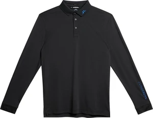 J.Lindeberg Tour Tech Mens Long Sleeve Black M Camiseta polo