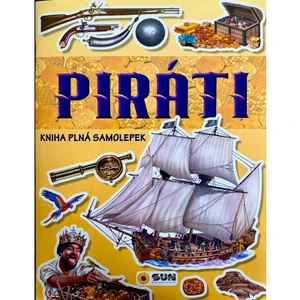 Kniha plná samolepek - Piráti