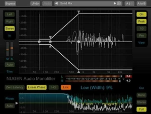 Nugen Audio  Monofilter > Monofilter V4 UPGRADE (Produkt cyfrowy)