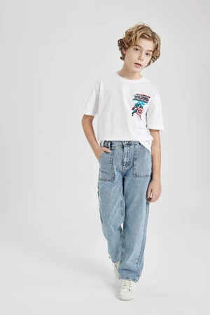 DEFACTO Boys' Wide Leg Wide Leg Jeans