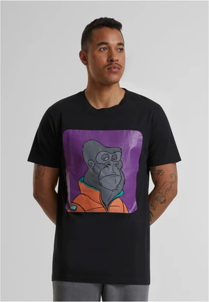 Bored Gorilla Multi Tee black