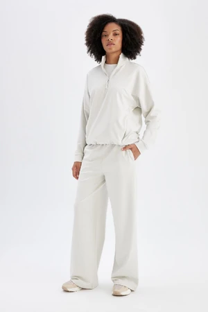 DEFACTO Fit Wide Leg Wide Leg Long Length Sweatpants