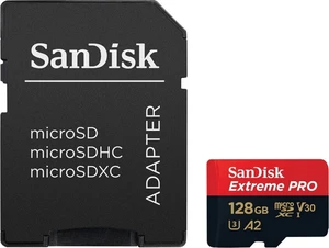 SanDisk Extreme PRO microSDXC 128 GB Micro SDXC 128 GB Pamäťová karta