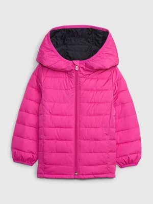 GAP Kids Quilted Jacket Hooded - Girls