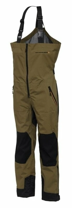 Savage Gear Pantaloni SG4 Bib & Brace Verde măsliniu 3XL