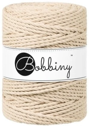 Bobbiny 3PLY Macrame Rope 5 mm 100 m Warm Beige Cable