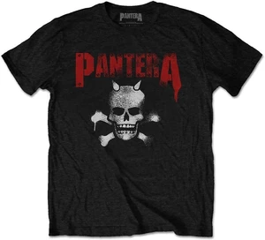 Pantera Koszulka Horned Skull Stencil Unisex Black L