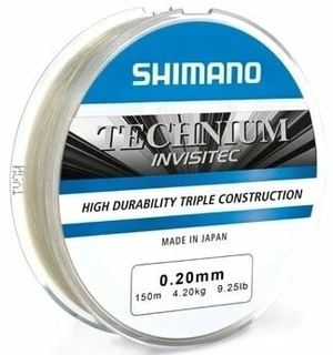 Shimano Fishing Technium Invisitec Grey 0,305 mm 300 m 9 kg Żyłka