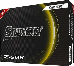 Srixon Z-Star 8 Golf Balls Pure White Golfball