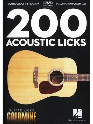 Hal Leonard 200 Acoustic Licks - Guitar Licks Goldmine Notas