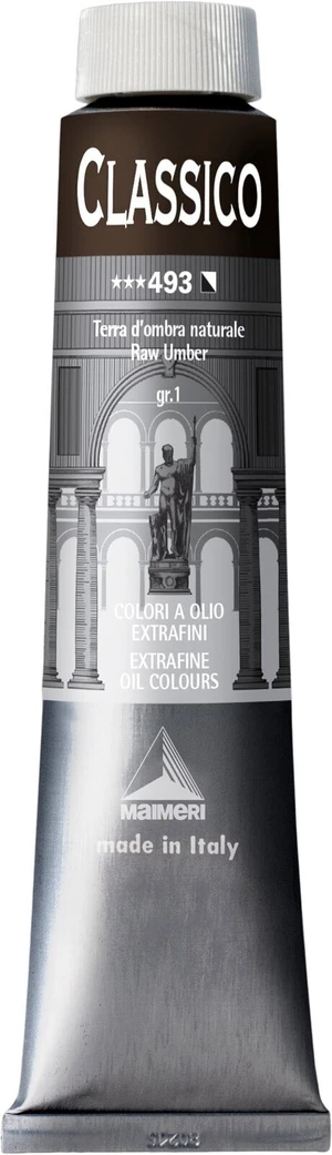 Maimeri Classico Pittura a olio Raw Umber 200 ml 1 pz