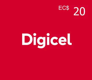 Digicel EC$20 Mobile Top-up MS