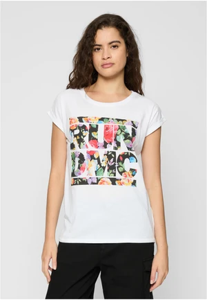 Women's T-shirt RUN DMC Floral T-shirt white