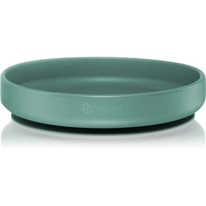 Petite&Mars Take&Match Silicone Plate tanier s prísavkou Misty Green 6 m+ 1 ks