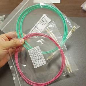 10pcs/lot LC-LC Multi-Mode OM3 OM4 Fiber Cable 2.0/3.0mm Multimode Duplex LC-UPC Fiber Optical Jumper Patch Cord 1M/2M/3M/5M