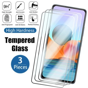 3PCS Screen Protector on Xiaomi Redmi Note 11 9 Pro 10S 10T 11S 11T Tempered Glass For Redmi 10 8 Pro 7A 8A 9A 9T 9C NFC glass