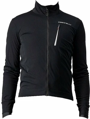 Castelli Go Chaqueta Light Black/White 2XL Chaqueta de ciclismo, chaleco