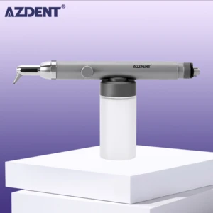 AZDENT Dental Aluminum Oxide MicroBlaster with Water Spray Alumina Sandblasting with water Dental Equipment Tool