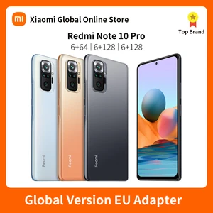 Global Version Xiaomi Redmi Note 10 Pro 128GB / 256GB 108MP Camera Snapdragon 732G 120Hz AMOLED Display