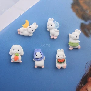 Resin Cream Glue Jewelry Ornaments Angel Bunny Cartoon Decoration Diy Decor Resin Cream