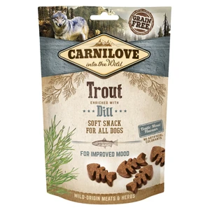 CARNILOVE Dog semi moist snack trout&dill 200 g