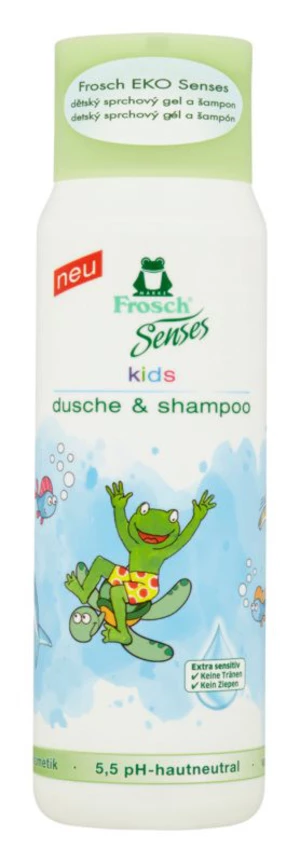 FROSCH Eko Senses Sprchový gel a šampon pro děti 300 ml