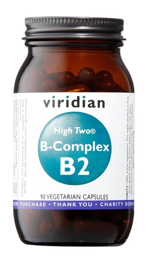 VIRIDIAN B-Complex B2 High Two® 90 kapslí