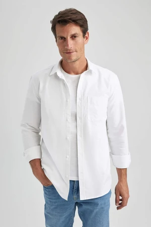 DEFACTO Regular Fit Long Sleeve Shirt