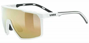 UVEX MTN Perform S White Mat/Mirror Gold Lunettes vélo