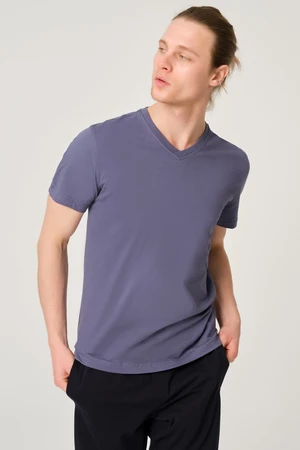 Dagi Men's Basic Marine V-Neck T-Shirt