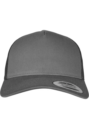 5-Panel Retro Trucker Cap Charcoal